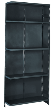48 x 12 x 85'' (5 Shelves) - Closed Style Add-On Shelving Unit - Industrial Tool & Supply