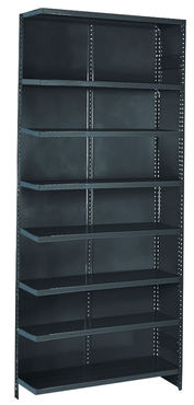 48 x 12 x 85'' (8 Shelves) - Closed Style Add-On Shelving Unit - Industrial Tool & Supply