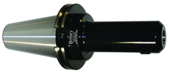 3/4 CAT40 Tru Position - Eccentric Bore Side Lock Adapter with a 4-3/4 Gage Length with Surround Coolant - Industrial Tool & Supply