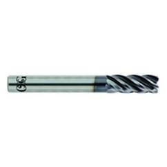 5/8 x 5/8 x 3/4 x 3 5Fl .090 C/R Carbide End Mill - TiALN - Industrial Tool & Supply