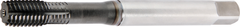 M10x1.5 6HX 0 Flute HSSCoPM Semi-Bottoming Thread Forming Tap-TiN - Industrial Tool & Supply