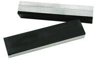 R-4.5, Rubber Face Jaw Cap, 4-1/2" Jaw Width - Industrial Tool & Supply
