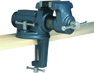CBV-65, Super-Junior Vise, 2-1/2" Jaw Width, 2-1/8" Jaw Opening, 2" Throat Depth - Industrial Tool & Supply