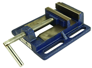 4" Drill Press Vise with Stationary Base - Industrial Tool & Supply