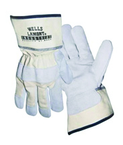 Size L Lea Cut Glove Safety Cuff Glove Y3024L - Industrial Tool & Supply