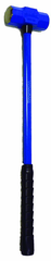 4 lb - 14" Fiberglass Handle - 1-1/4" Head Diameter - Soft Steel Sledge Hammer - Industrial Tool & Supply