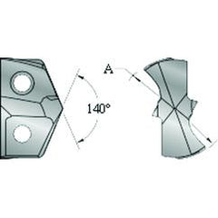 23mm Dia. - Series 22 C2 AM300 GEN3 XT Blade - Industrial Tool & Supply