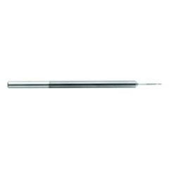 1/16" Dia. -  2-1/2" OAL - Extra Reach - Ball Nose-AD-Carbide End Mill - 3FL - Industrial Tool & Supply