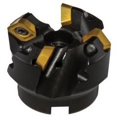 6" Dia. 45 Degree Face Mill - Uses SEH_ 43 Inserts - Industrial Tool & Supply