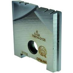4-3/8" Dia - Series H1 - 11/16" Thickness - HSS - 130° – Spade Drill Blade - Industrial Tool & Supply