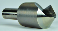 5/8" Size-3/8" Shank-90°-M42 Single Flute Countersink - Industrial Tool & Supply