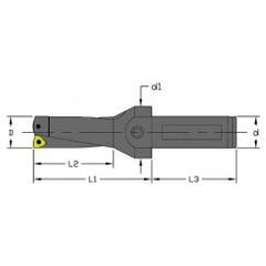 UD-1937-2D-150 2XD Indexable Drill - Industrial Tool & Supply
