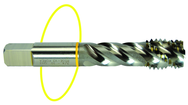 1-1/4-7 Dia. - H4 - 4 FL - Std Spiral Flute Tap - Yellow Ring - Industrial Tool & Supply