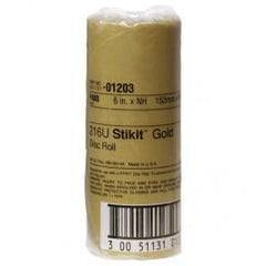 6 - P400 Grit - 216U Disc Roll - Industrial Tool & Supply