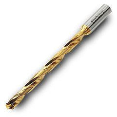 TD1500180S7R01 12xD Gold Twist Drill Body-Cylindrical Shank - Industrial Tool & Supply