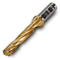 TD1250037C0R01 3xD Gold Twist Drill Body-Universal Flat Shank - Industrial Tool & Supply