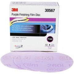 5 - P1500 Grit - 30567 Film Disc - Industrial Tool & Supply