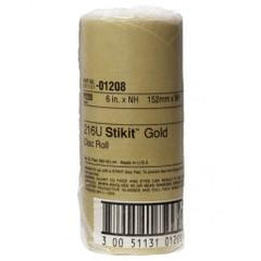6 - P220 Grit - 216U Disc Roll - Industrial Tool & Supply