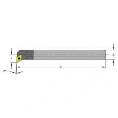 E12S SDUCR3 Solid Carbide Boring Bar w/Coolant - Industrial Tool & Supply