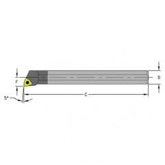 E06M SWLCL2 Solid Carbide Boring Bar w/Coolant - Industrial Tool & Supply