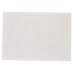 12X18 WHITE SUPER POLISH PAD - Industrial Tool & Supply