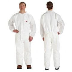 4510CS MED BLK DISPOSABLE COVERALL - Industrial Tool & Supply