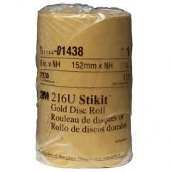 6 - P220 Grit - 236U Disc Roll - Industrial Tool & Supply