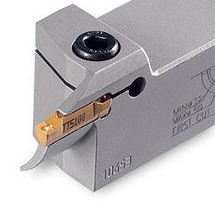TTFR25.4-40-3 - Ultra+ Grooving & Turning Holder - Industrial Tool & Supply