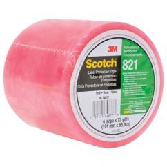 List 821 4" x 72 yds Labelgard Film Tape - Pink - Industrial Tool & Supply